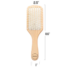 EcoSmooth Bamboo Hairbrush – Natural Bristles for Healthier, Tangle-Free Hair