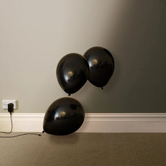 Black Latex Balloons – 5-36 Inch Decorative Balloons for Halloween, Parties, Weddings & More