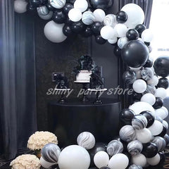 Black Latex Balloons – 5-36 Inch Decorative Balloons for Halloween, Parties, Weddings & More