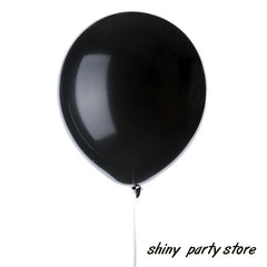 Black Latex Balloons – 5-36 Inch Decorative Balloons for Halloween, Parties, Weddings & More