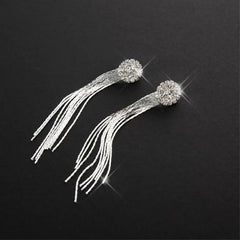 Crystal Tassel Earrings