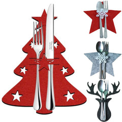 Christmas Cutlery Holder