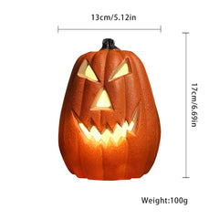 Halloween LED Pumpkin Lantern – Spooky Retro-Style Light for Home & Party Decor