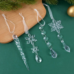 Acrylic Snowflake Ornaments