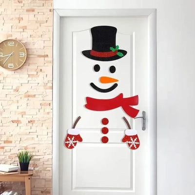 Christmas Cloth Door Sticker