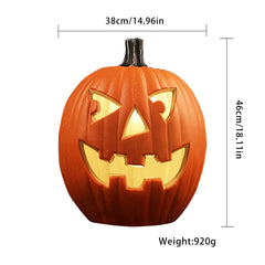 Halloween LED Pumpkin Lantern – Spooky Retro-Style Light for Home & Party Decor