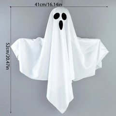 Halloween LED Glow Ghost – Indoor & Outdoor Hanging Horror Prop with Lights for Haunted Houses & Parties