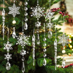 Acrylic Snowflake Ornaments