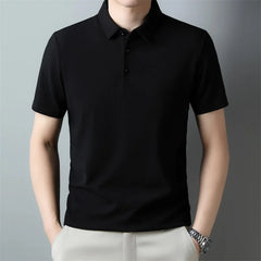 Men's Fashion Waffle Polo Shirt