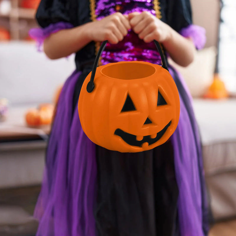 Halloween Pumpkin Candy Bucket