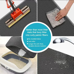 Double-layer Cat Litter Mat