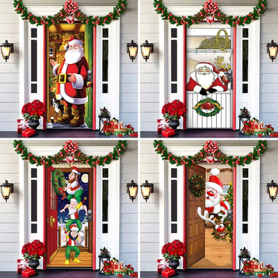 Christmas Door Cover