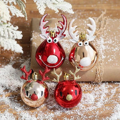 2pcs Elk Christmas Ornaments