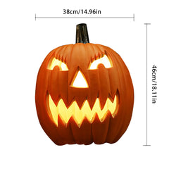 Halloween LED Pumpkin Lantern – Spooky Retro-Style Light for Home & Party Decor