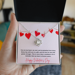 Forever Yours Love Knot Necklace – A Symbol of Unbreakable Love