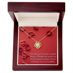 Forever & Always Love Knot Necklace – A Timeless Token of Your Love