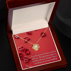 Forever & Always Love Knot Necklace – A Timeless Token of Your Love