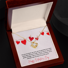 Forever Yours Love Knot Necklace – A Symbol of Unbreakable Love