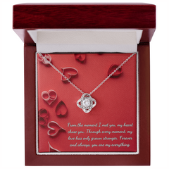 Forever & Always Love Knot Necklace – A Timeless Token of Your Love