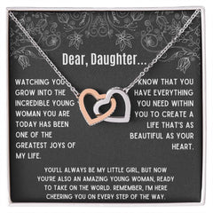 “My Little Girl” Necklace – A Heartfelt Gift from Parent to Daughter