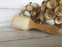 EcoSmooth Bamboo Hairbrush – Natural Bristles for Healthier, Tangle-Free Hair