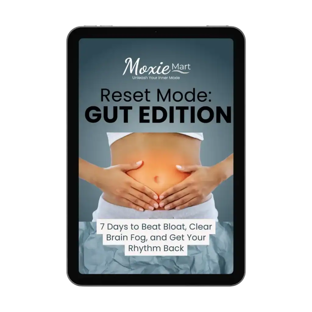 iPad image of MoxieMart's Reset Mode: Gut Edition eBook Cover