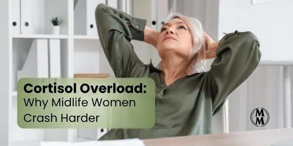 woman experiencing midlife stress symptoms
