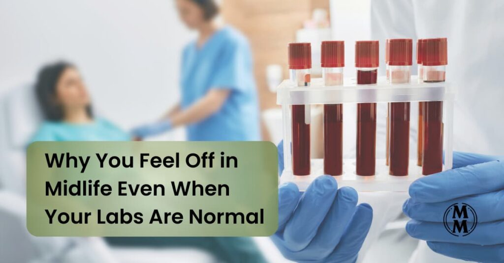 midlife-hormone-symptoms & blood testing