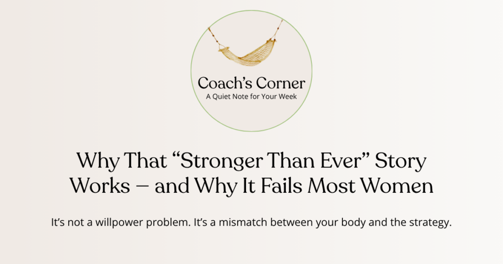 why weight loss fails after 50